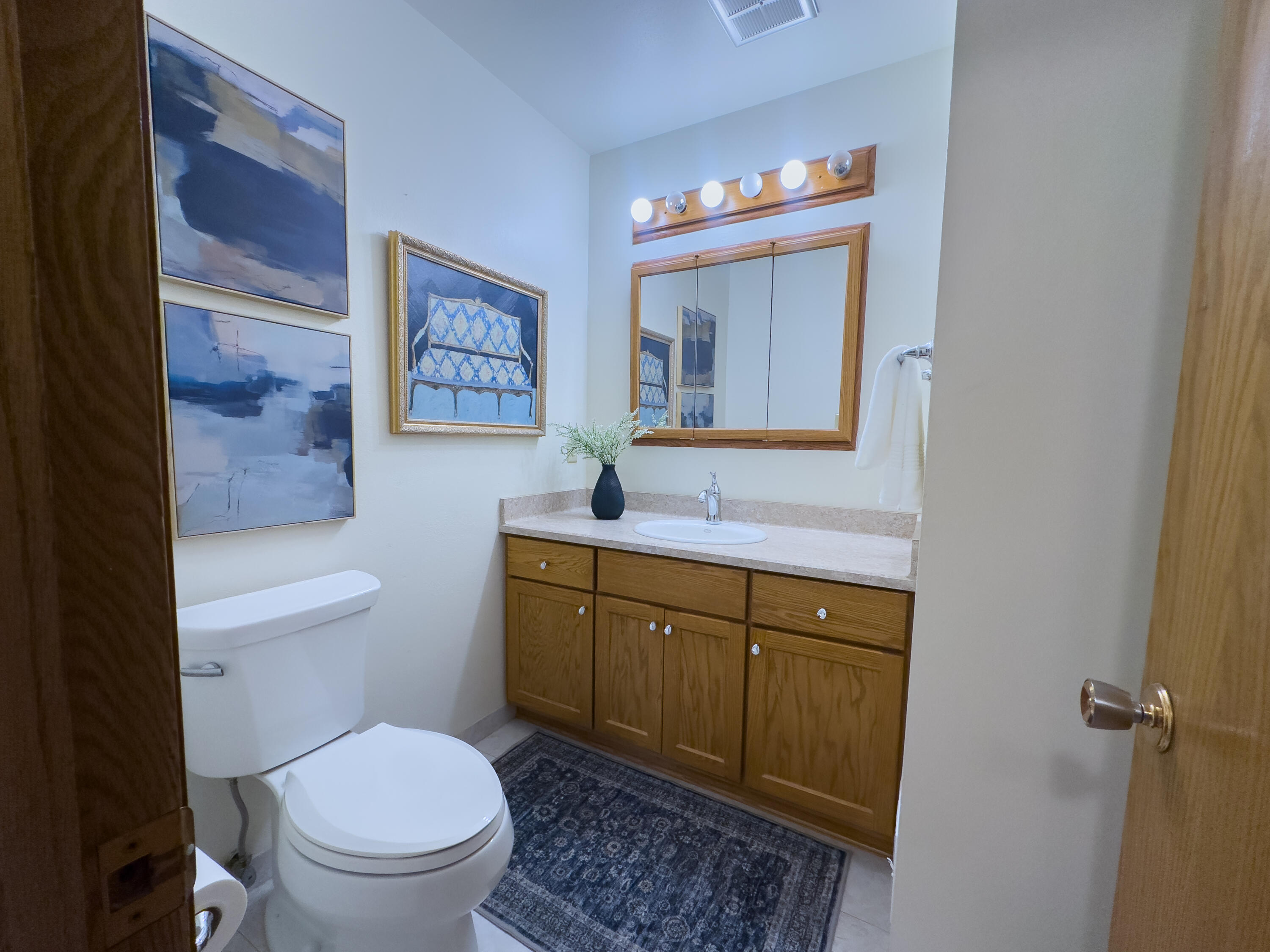 3340 South Russel Road New Berlin, WI 53151 - Photo 21 of 36 Half Bath on the Main Floor