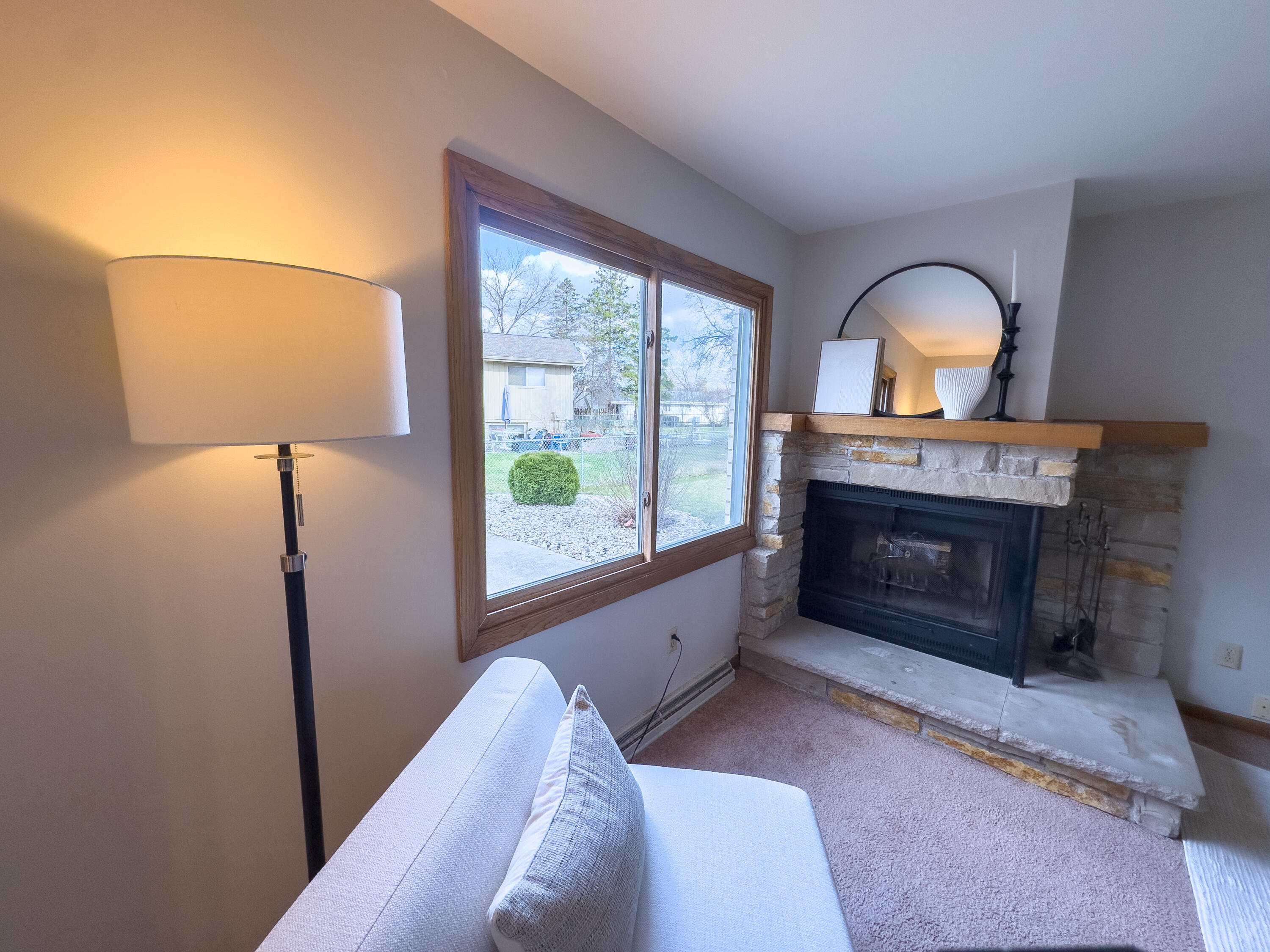 3340 South Russel Road New Berlin, WI 53151 - Photo 4 of 36 Cozy Fireplace