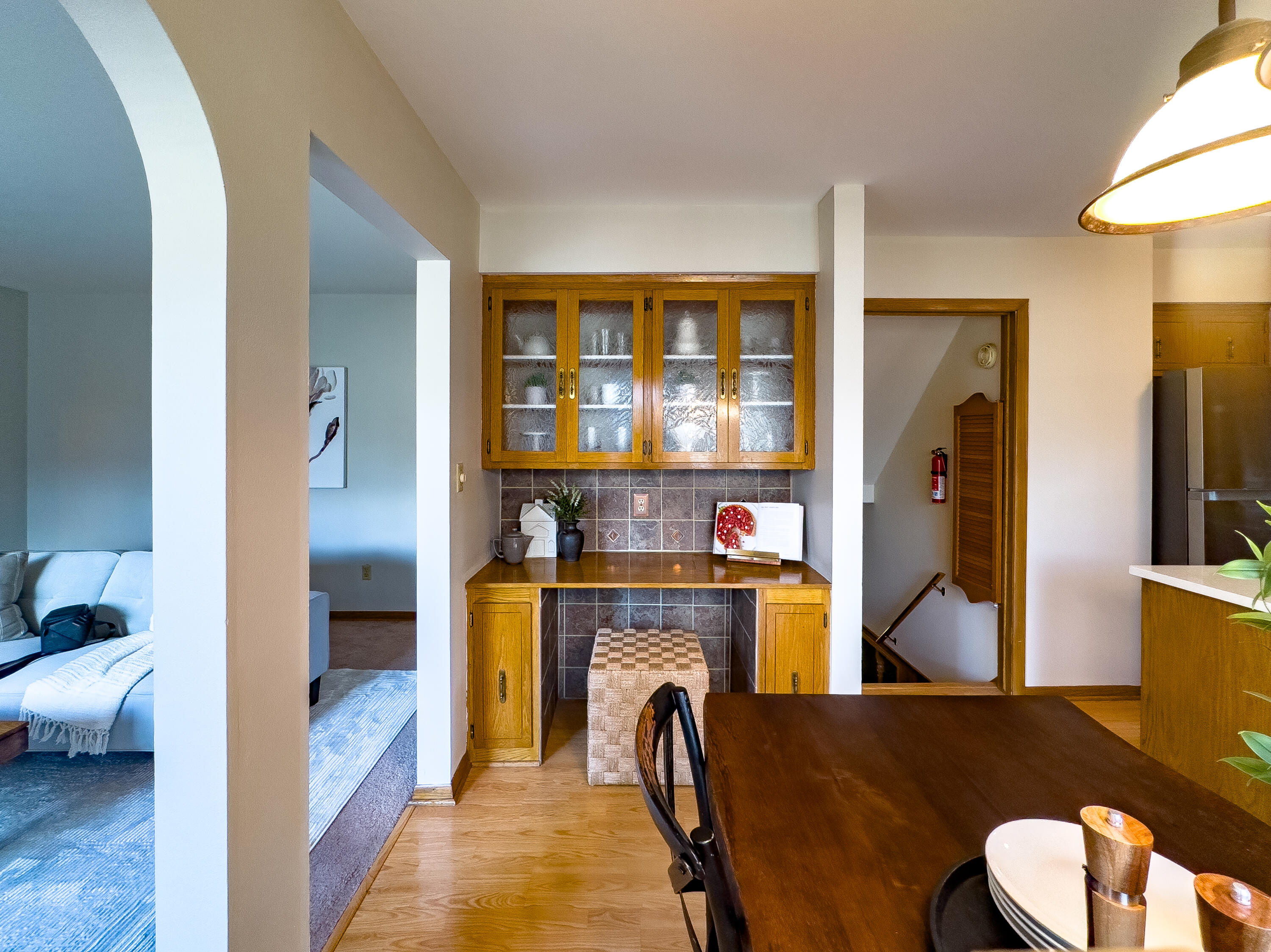 3340 South Russel Road New Berlin, WI 53151 - Photo 8 of 36 Connecting to Kitchen