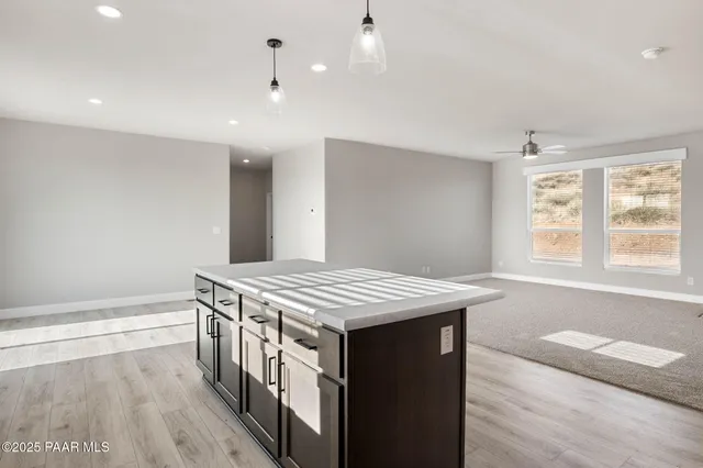 a very nice looking room with a large window