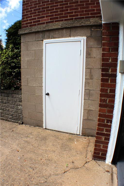 1533 Cathell Road Pittsburgh, PA 15236 - Photo 20 of 25 Door to Storage Room Under Porch