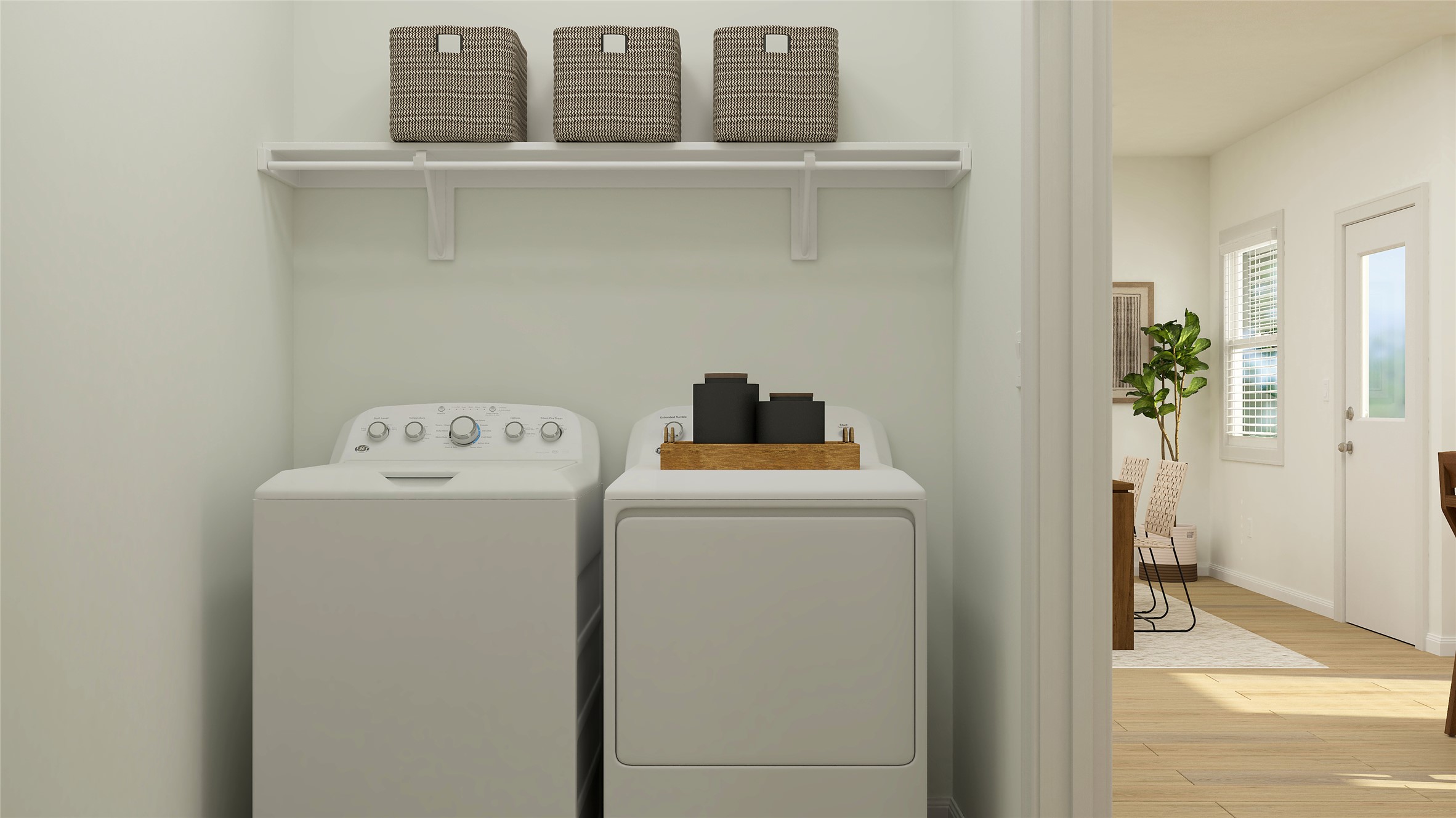 18003 Prairie Falcon Way Pflugerville, TX 78660 - Photo 16 of 26 a utility room with dryer and washer