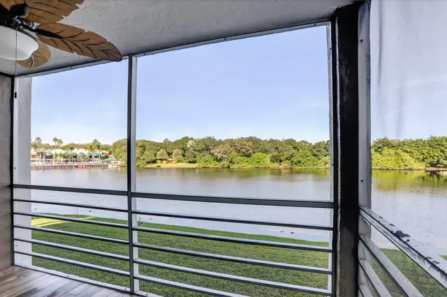 a view of sky from window