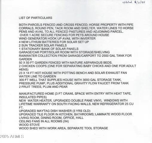 $450,000 | 74 N7121 Red Sky Ranch, St. Johns, AZ 85936