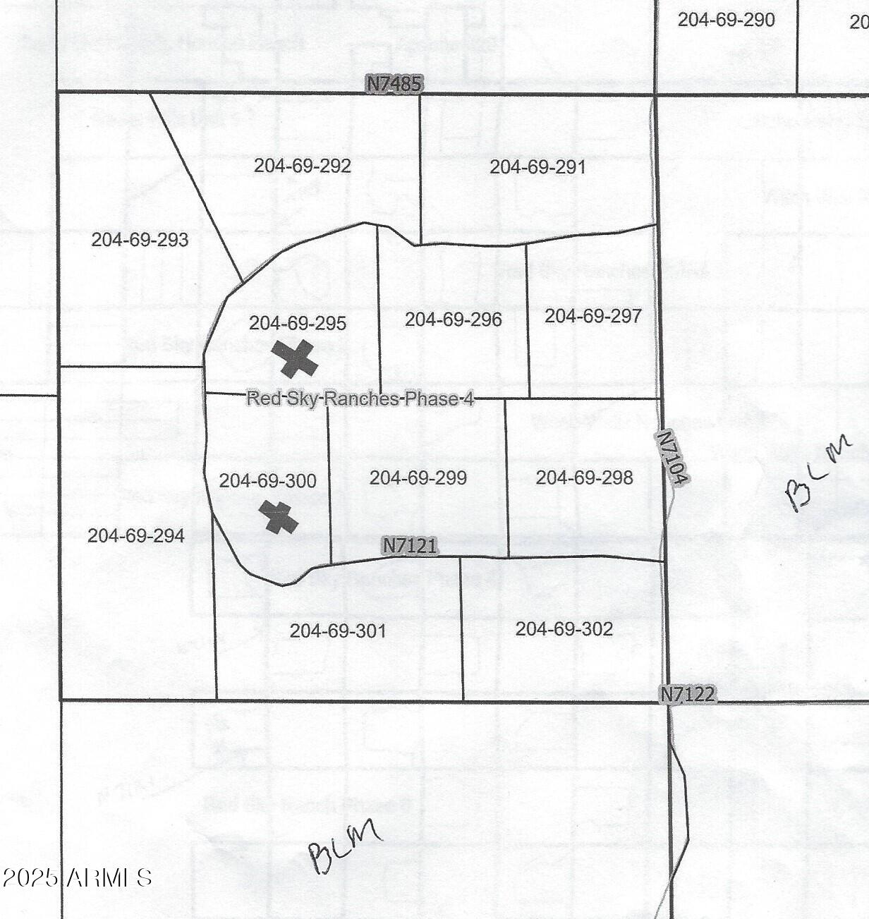 74 N7121 Red Sky Ranch St. Johns, AZ 85936 - Photo 46 of 65 REDSKY300.map