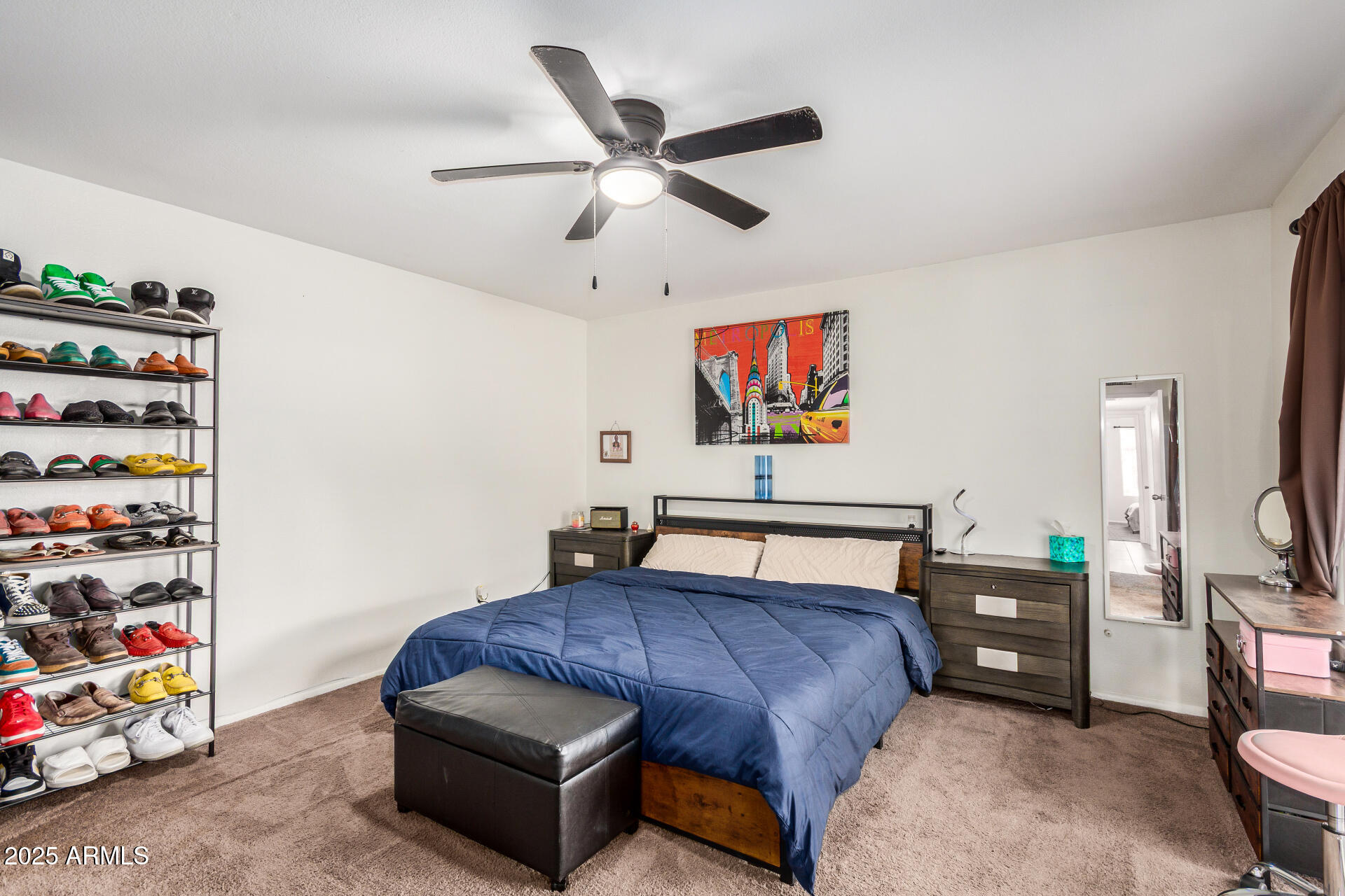 1634 West Villa Rita Drive Phoenix, AZ 85023 - Photo 26 of 47 a bedroom with a bed and furniture