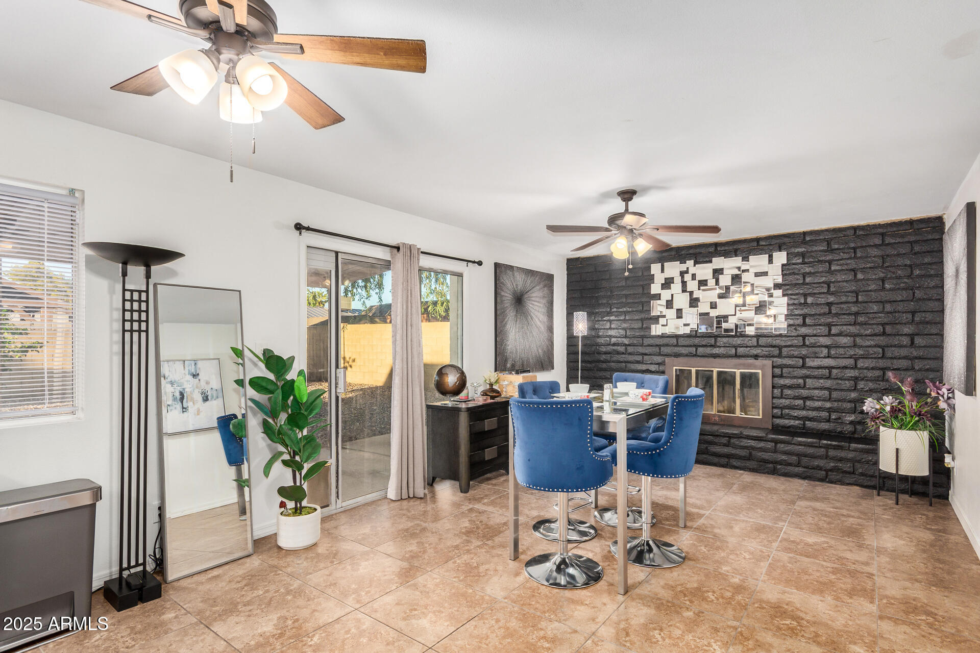 1634 West Villa Rita Drive Phoenix, AZ 85023 - Photo 3 of 47 a view of a dining room with furniture window and outside view