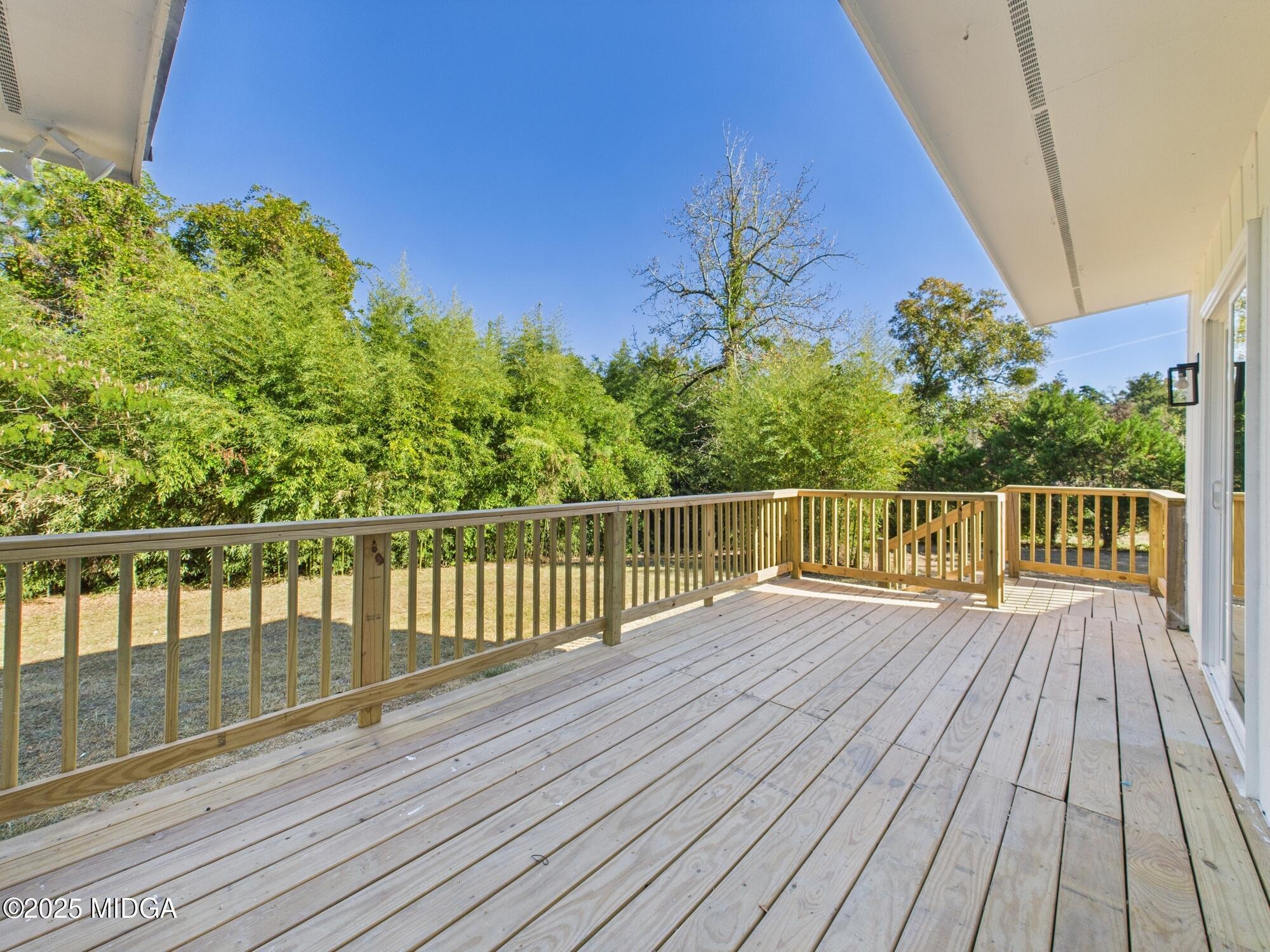 621 Forest Hill Road Macon, GA 31210 - Photo 42 of 50 a view of balcony with wooden floor