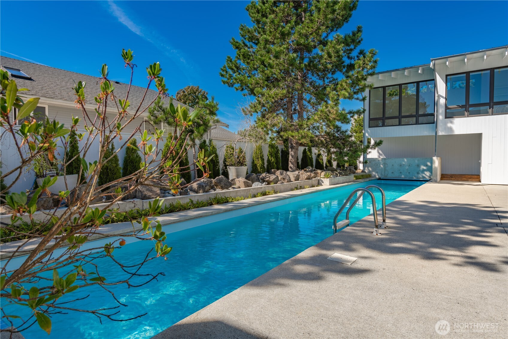 1613 Edwards Drive Point Roberts, WA 98281 - Photo 3 of 38 a view of a backyard with plants