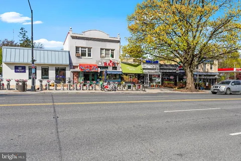 a view of a street sign