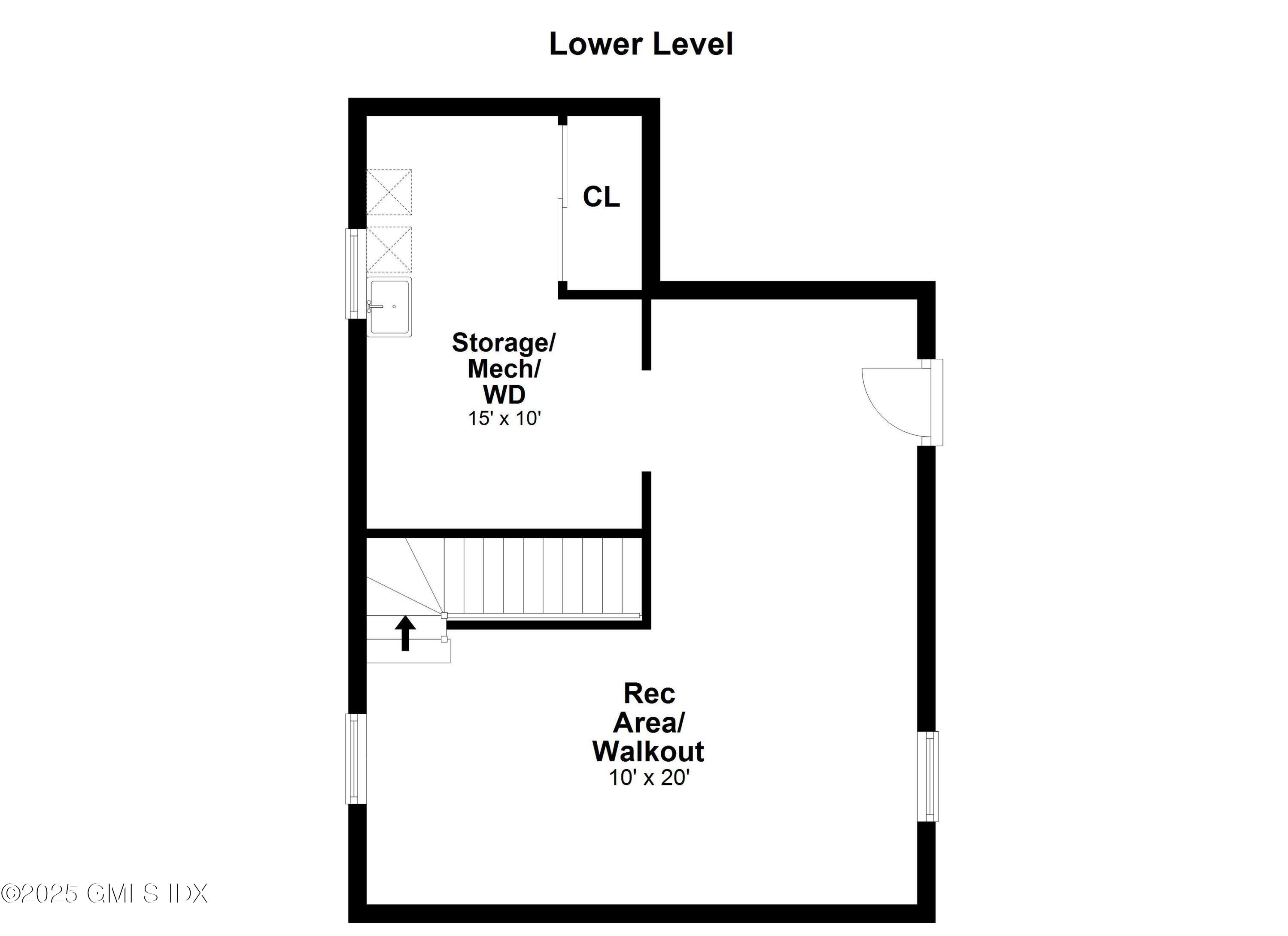 30 High Street Greenwich, CT 06830 - Photo 48 of 48 Lower Level Floor Plan