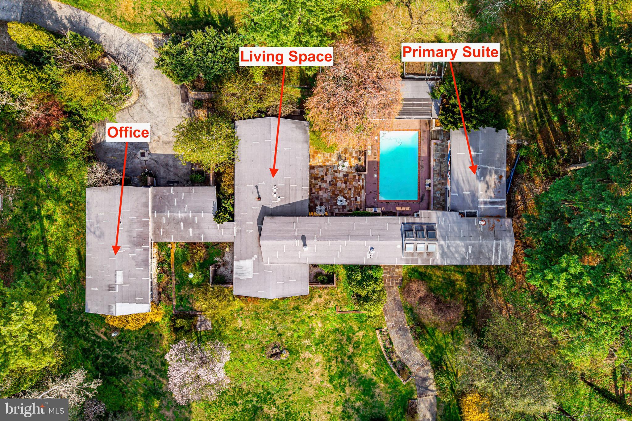 708 Righters Mill Road Penn Valley, PA 19004 - Photo 4 of 77 Three wings for flexible living