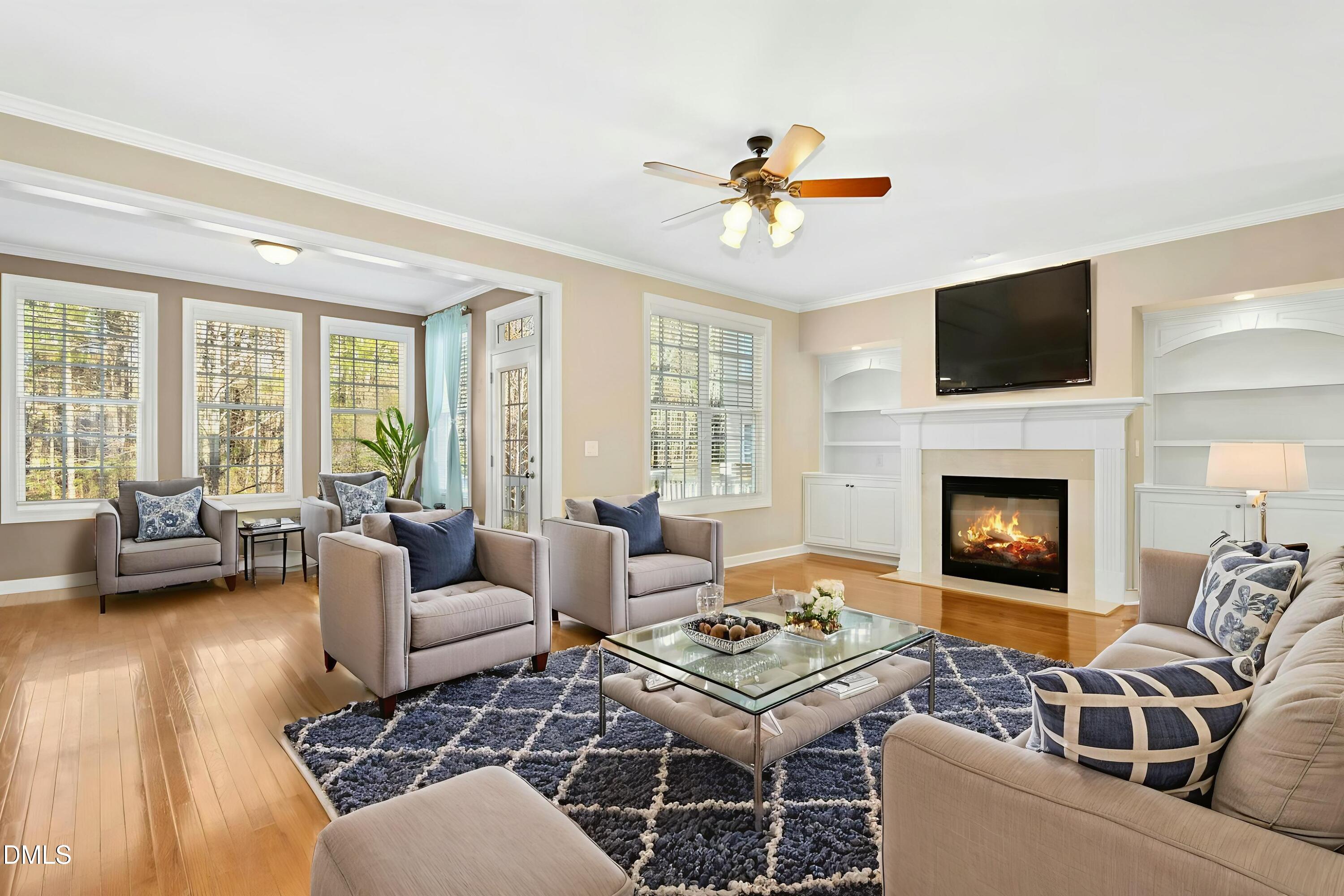 309 Bridgegate Drive Cary, NC 27519 - Photo 3 of 42 008-489428-IMG_0986 - Living Room - Mode