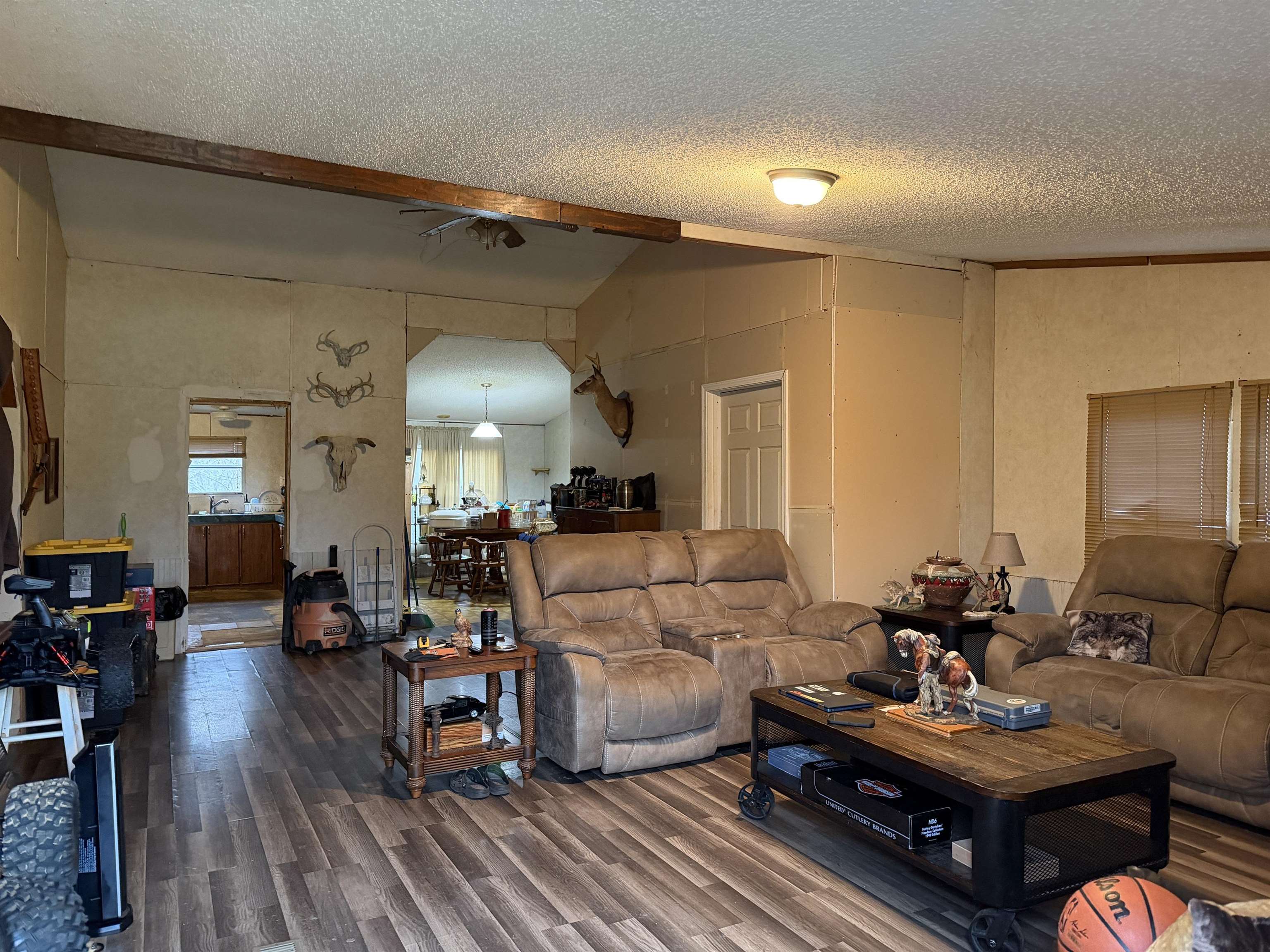 5085 Hardin Graveyard Road Enville, TN 38332 - Photo 25 of 40 a living room with furniture and wooden floor