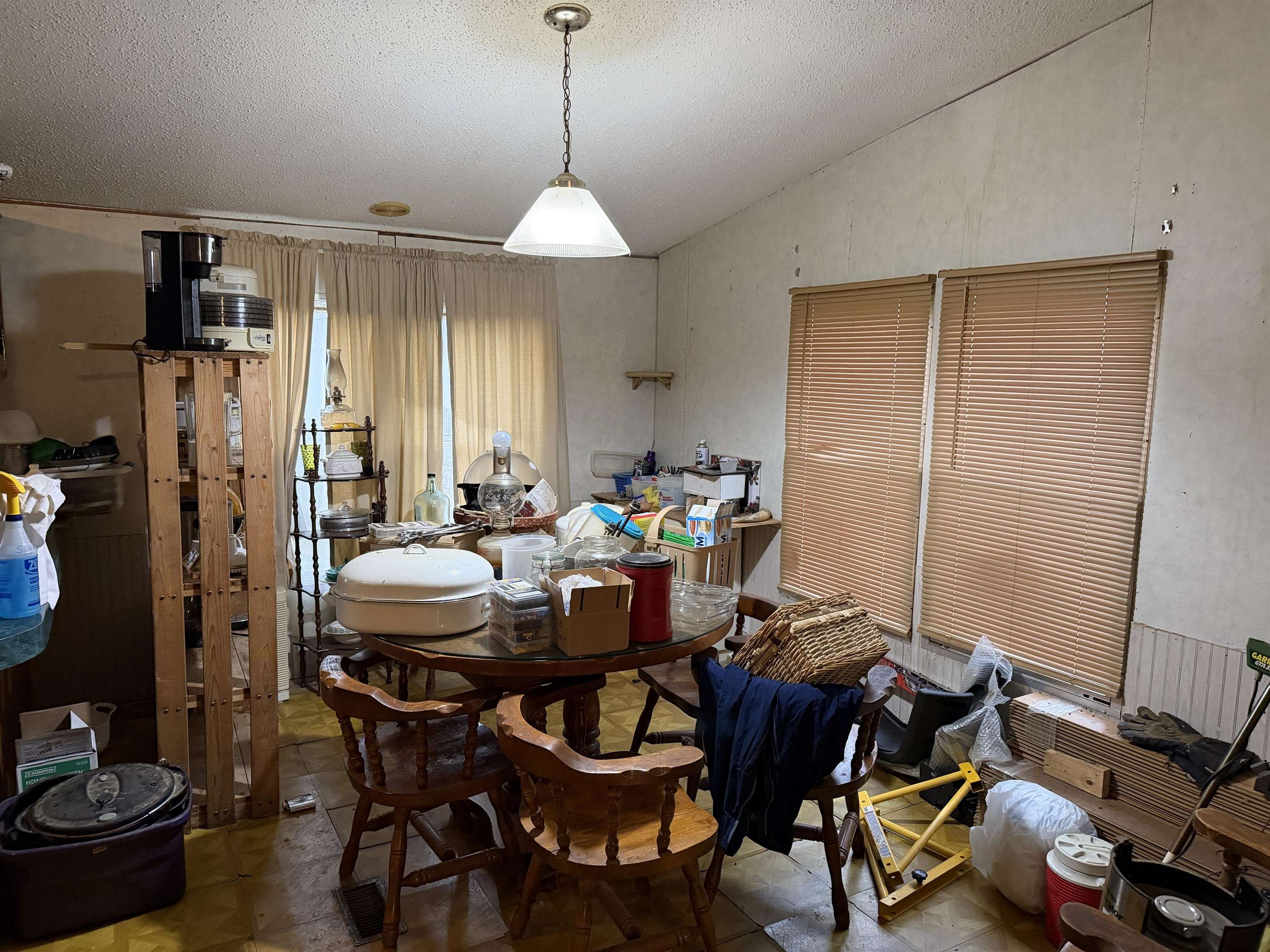 5085 Hardin Graveyard Road Enville, TN 38332 - Photo 29 of 40 a view of a dining room with furniture window and outside view