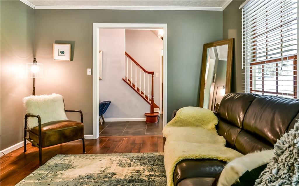3844 Grove Road Gibsonia, PA 15044 - Photo 7 of 25 View of entry hallway from living room/study.