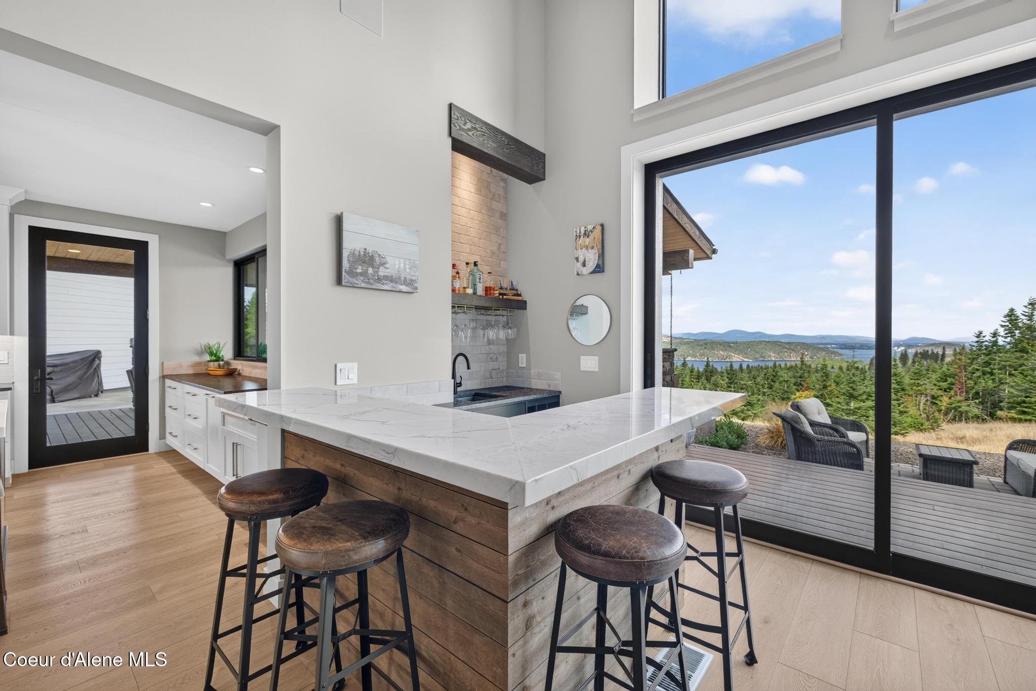 9203 South Kapalua Road Harrison, ID 83833 - Photo 6 of 45 Wet Bar