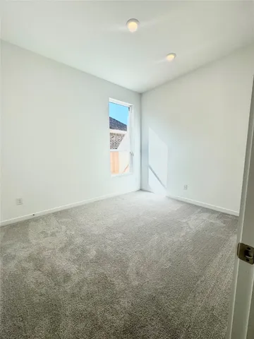 a view of empty room