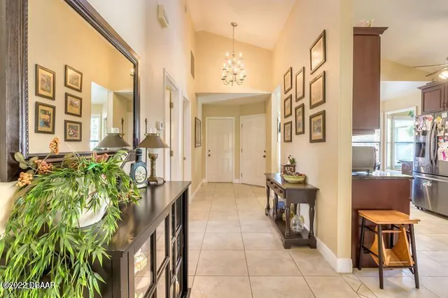 a very nice looking room with a large window