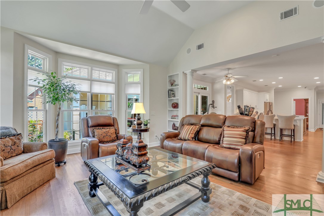 120 Winterberry Drive Savannah, GA 31406 - Photo 18 of 50 Family room with gas fireplace