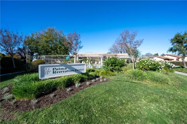 a view of park with trees