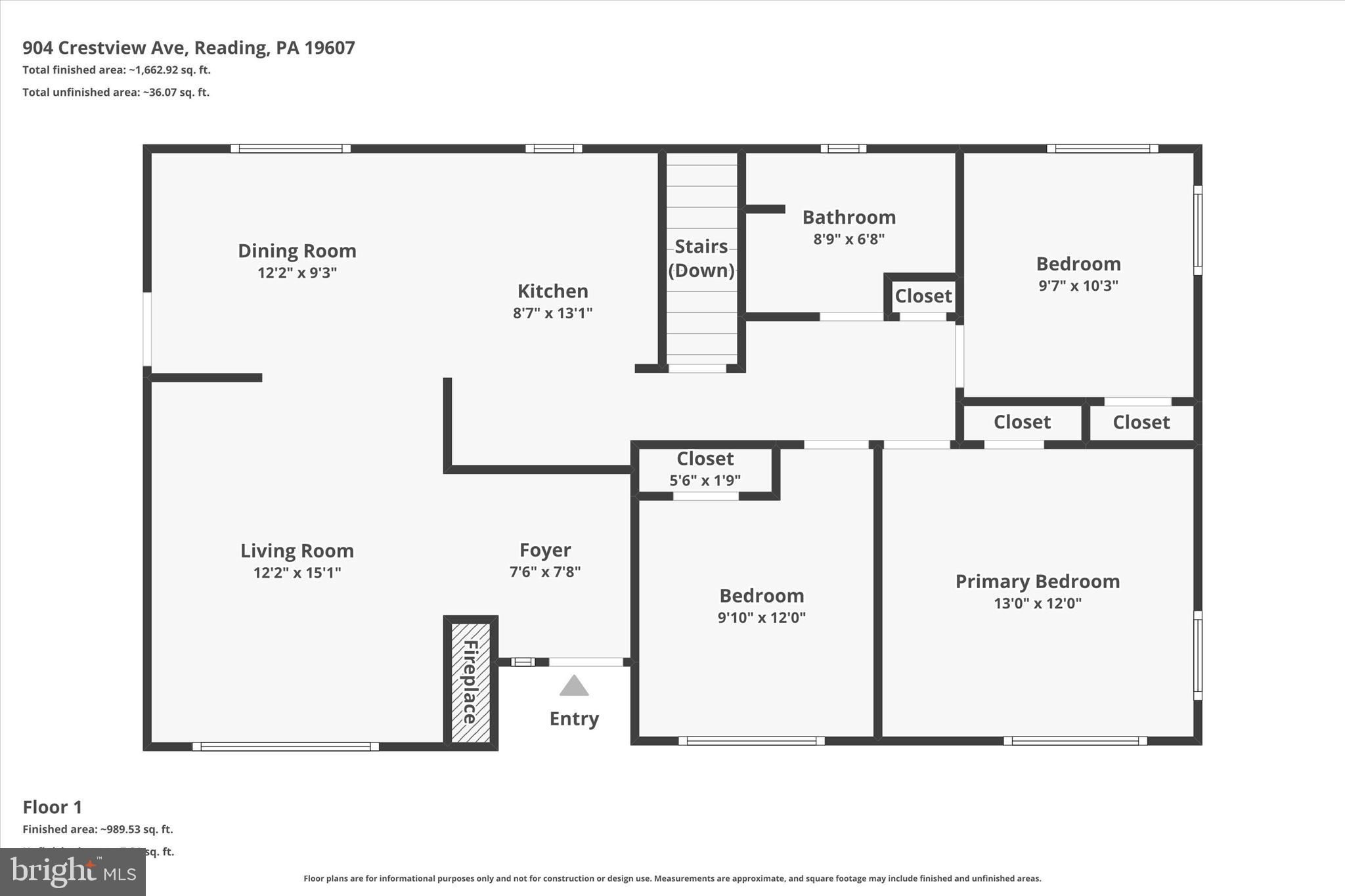 904 Crestview Avenue Reading, PA 19607 - Photo 41 of 43 Floor-1