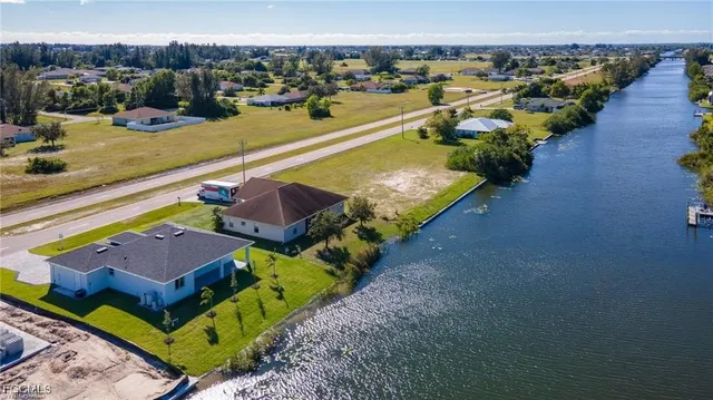 a view of a lake with a ocean view
