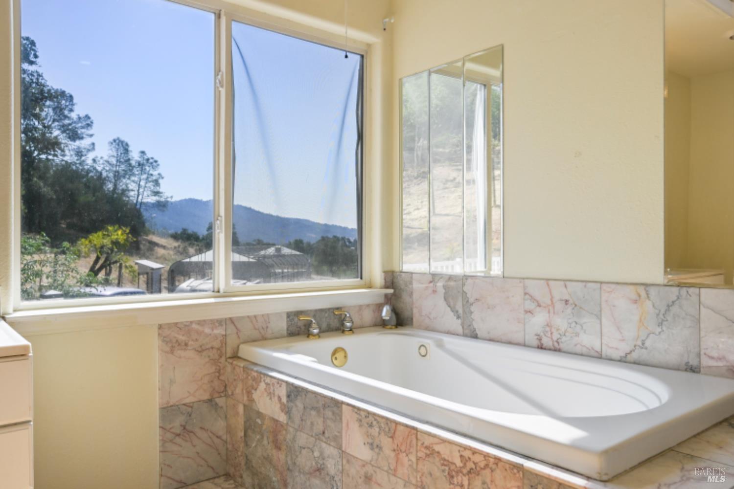 31258 Highway 128 Cloverdale, CA 95425 - Photo 41 of 88 a bath tub sitting next to a window