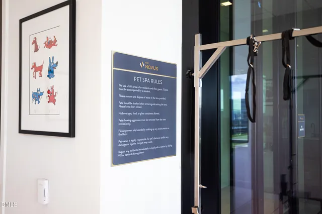 a large kitchen with lots of table and chairs