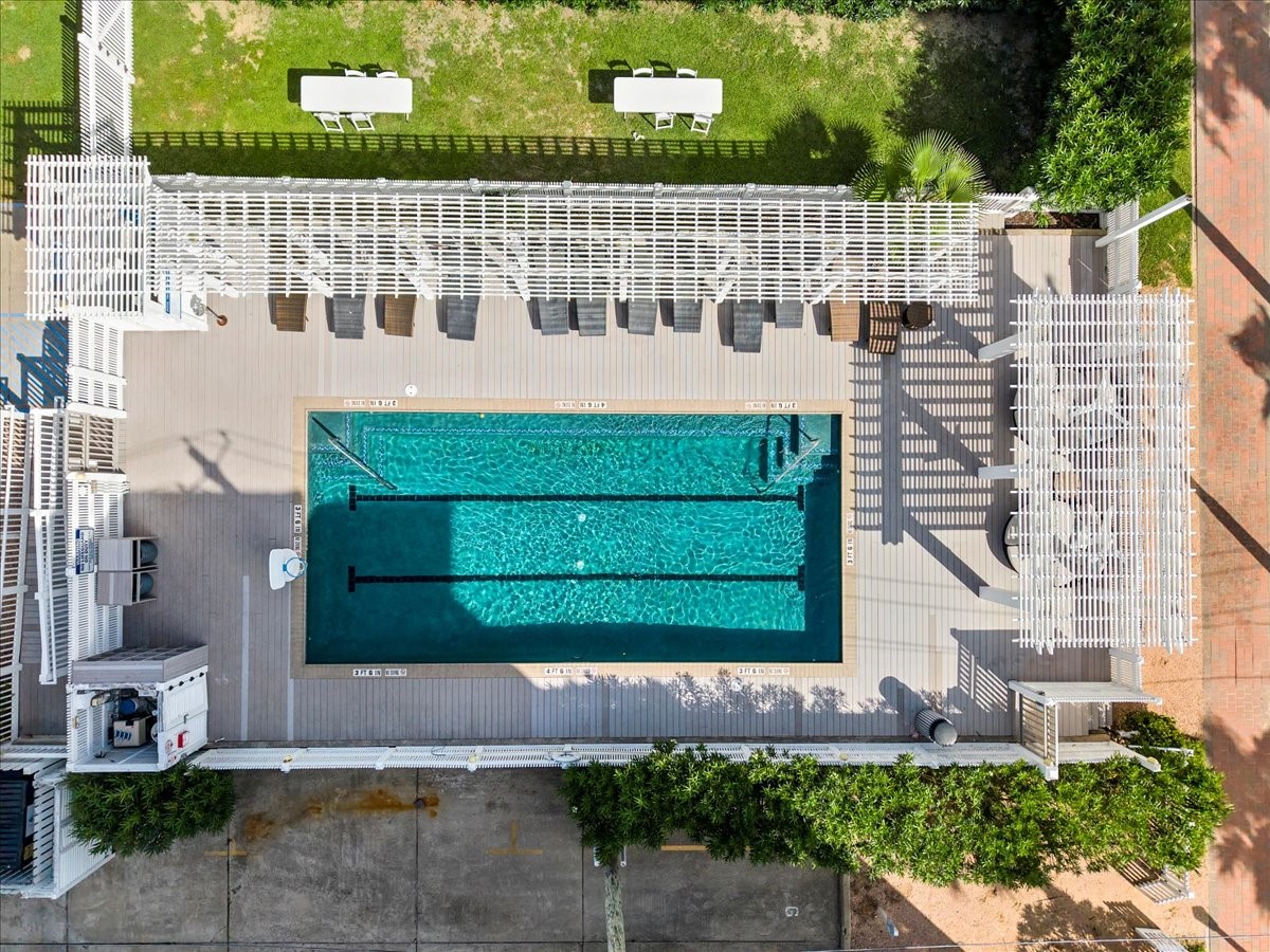 726 Positano Road Galveston, TX 77550 - Photo 19 of 20 an aerial view of a house