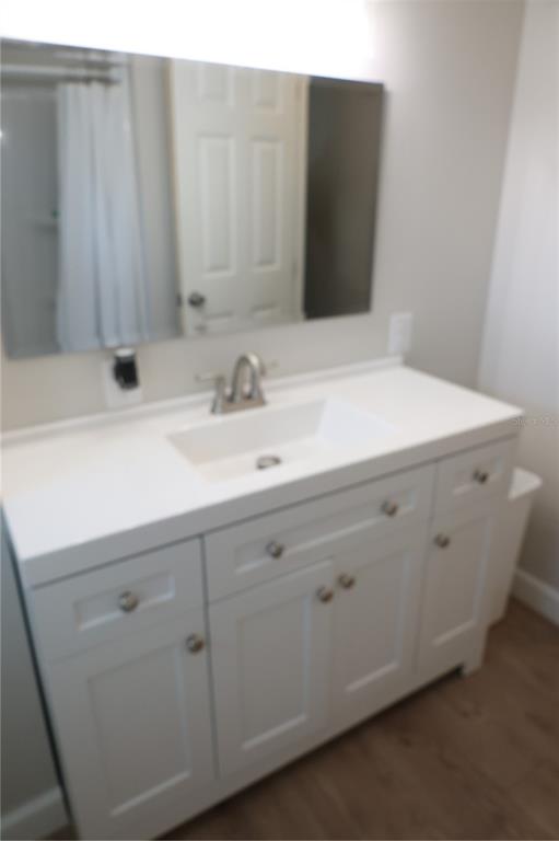 6608 Roosevelt Drive Port Richey, FL 34668 - Photo 27 of 39 a bathroom with a sink and vanity