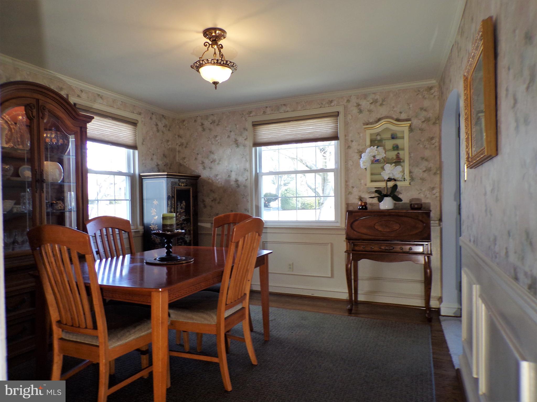 220 Rodmor Road Havertown, PA 19083 - Photo 7 of 23 Formal dining room w/wainscoating.