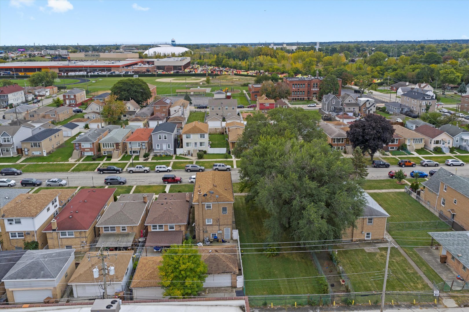 7524 West 63rd Place Summit, IL 60501 - Photo 37 of 44 an aerial view of residential houses with outdoor space