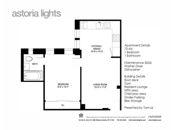 $475,000 | 24-75 38th Street, Unit A6 | Astoria