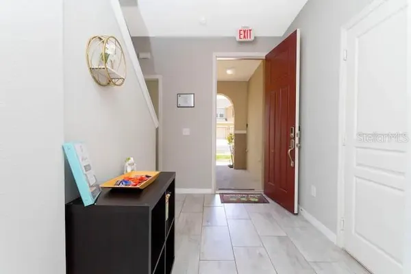 a view of workspace with lounge chair