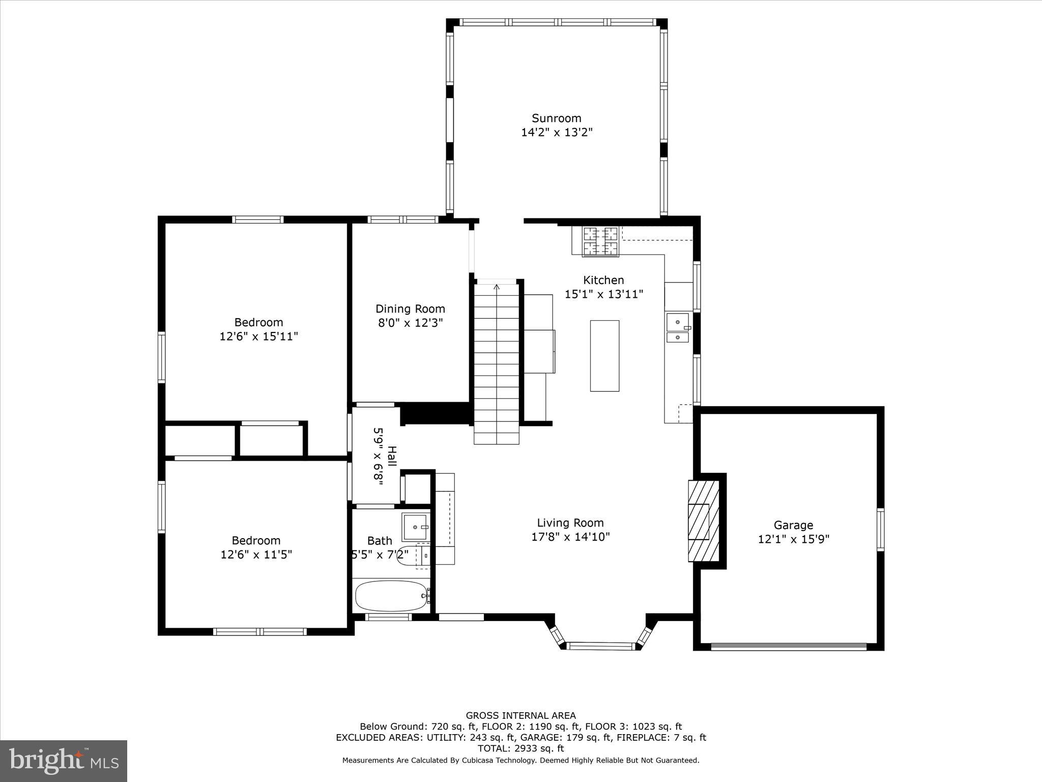 6612 Kerns Road Falls Church, VA 22042 - Photo 52 of 54 Floorplan - Ground Floor