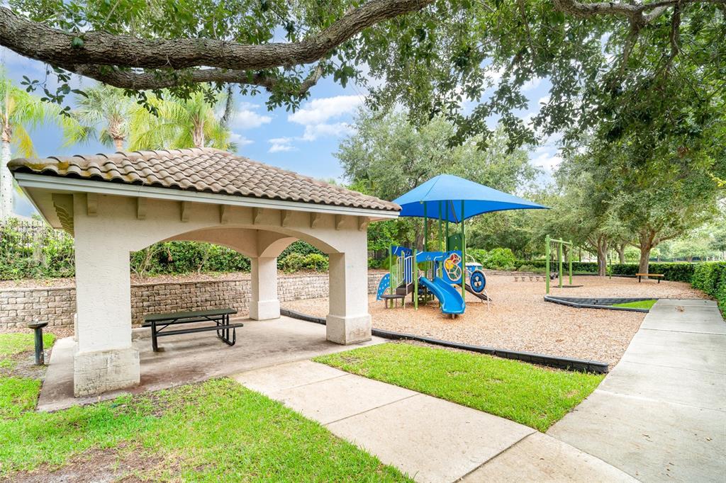 10903 Wildcat Drive Riverview, FL 33579 - Photo 33 of 45 a garden view with a seating space