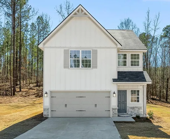 a view of house with outdoor space