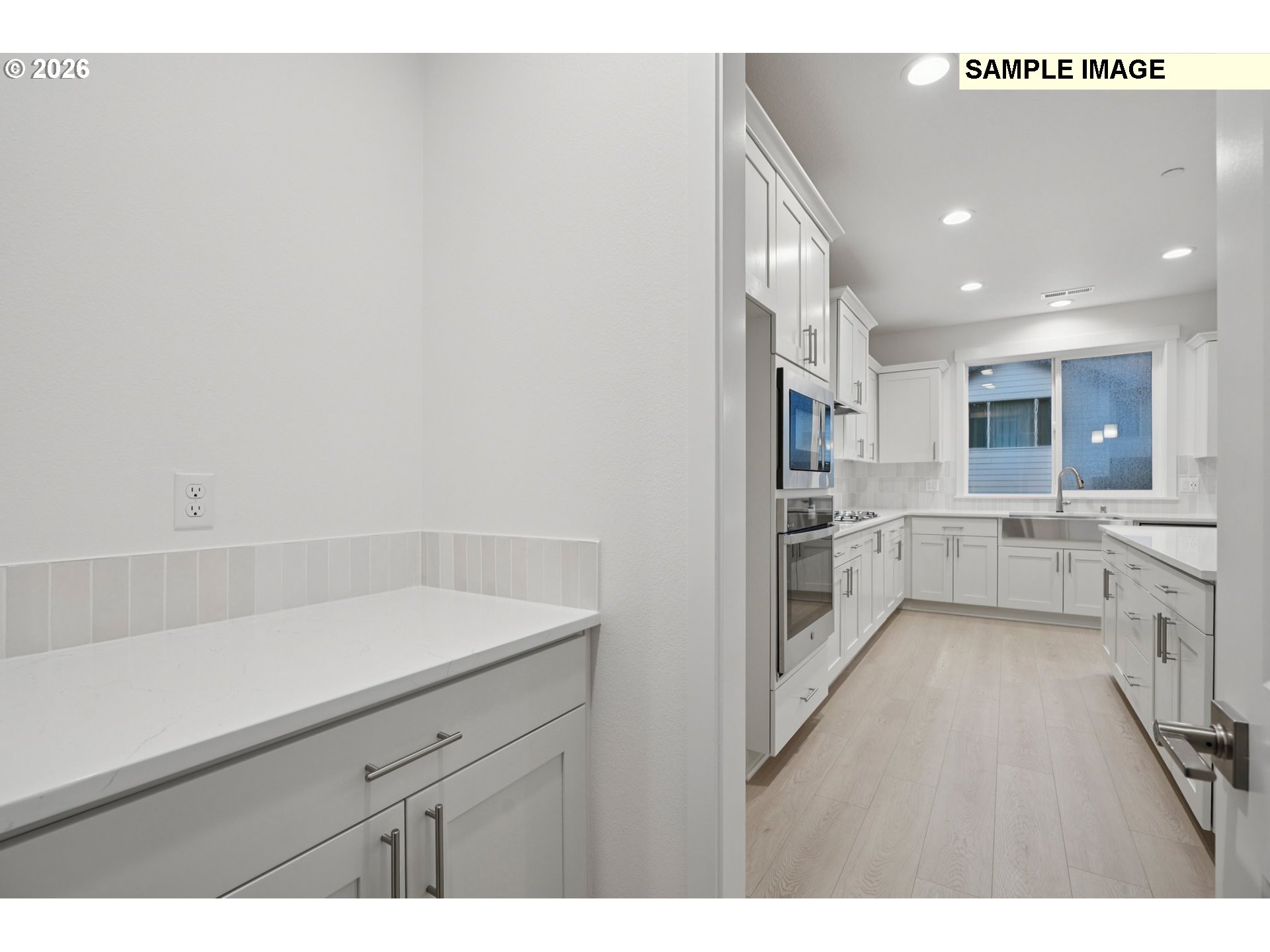 9302 North Clover Street, Unit LOT 267 Camas, WA 98607 - Photo 13 of 33 a kitchen with a sink and cabinets