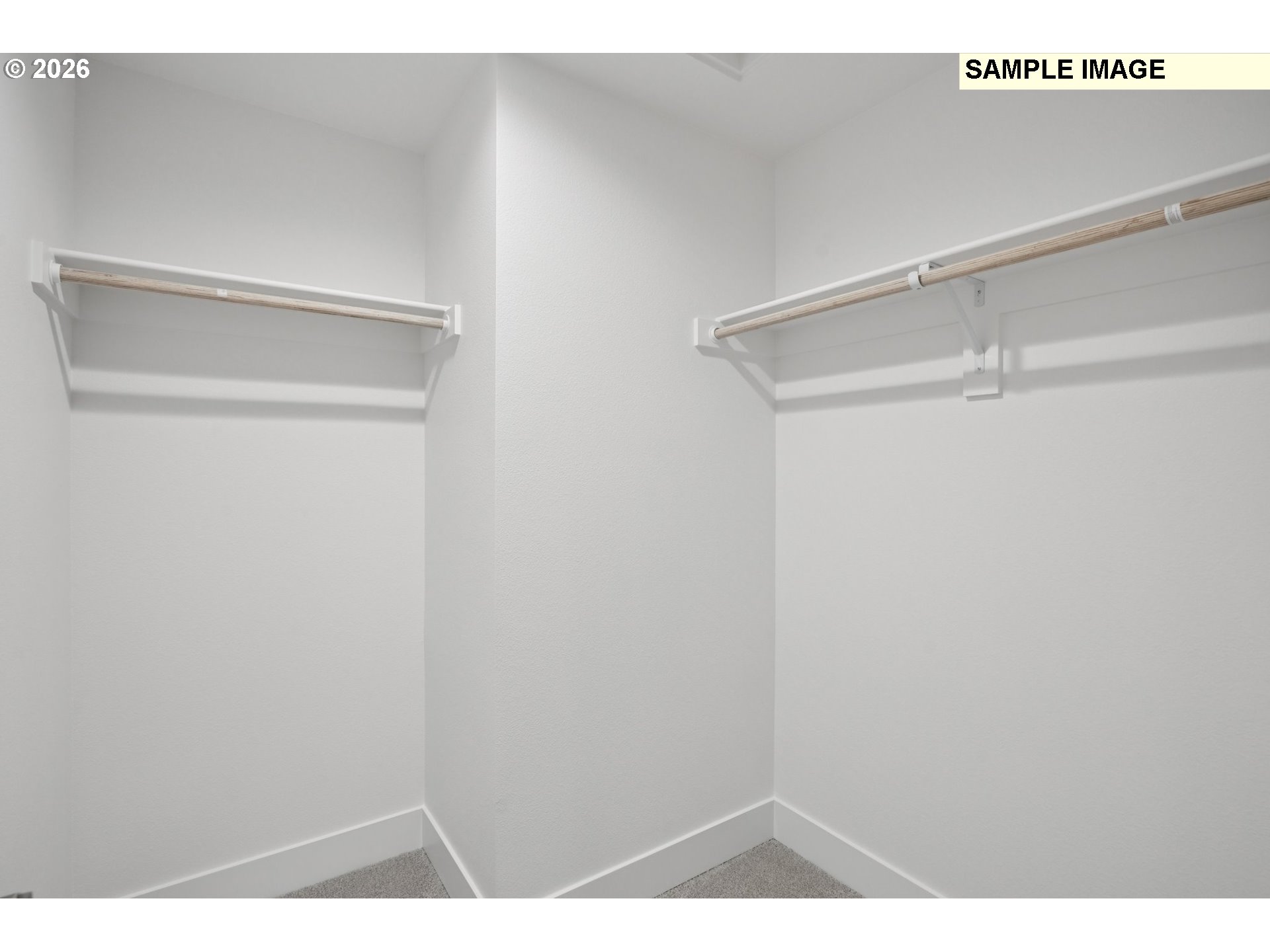 9302 North Clover Street, Unit LOT 267 Camas, WA 98607 - Photo 25 of 33 a view of an empty walk in closet