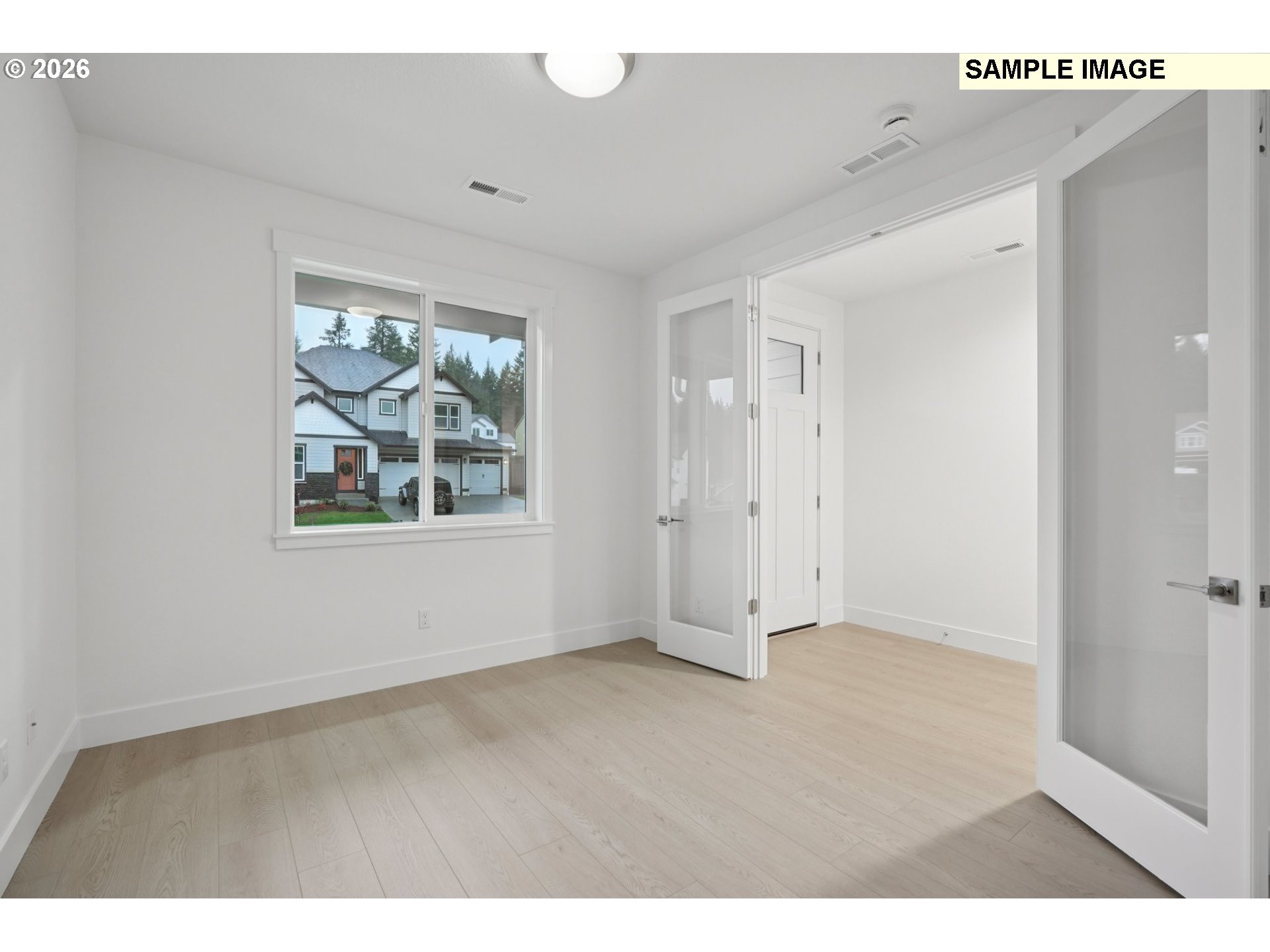 9302 North Clover Street, Unit LOT 267 Camas, WA 98607 - Photo 3 of 33 a view of an empty room with window