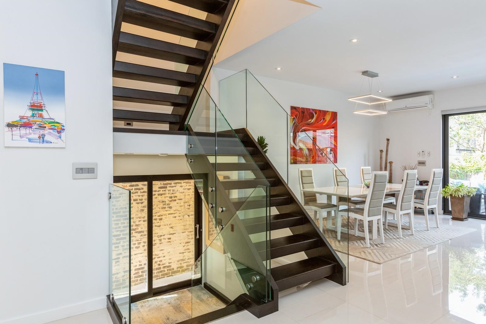 96 Columbia Terrace, Unit 1 Weehawken, NJ 07086 - Photo 12 of 40 a view of entryway with stairs and furniture