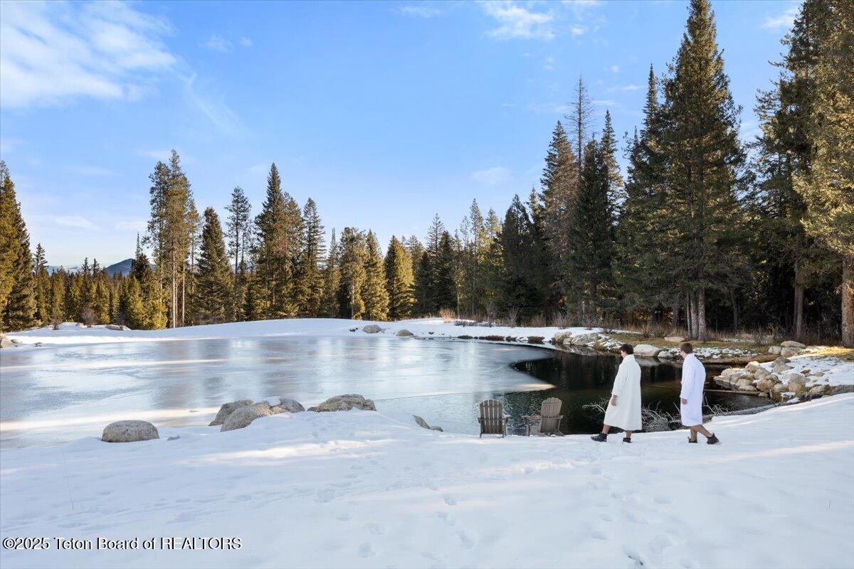 7000 West Gill Huff Road Wilson, WY 83014 - Photo 26 of 37 Outdoor wellness center