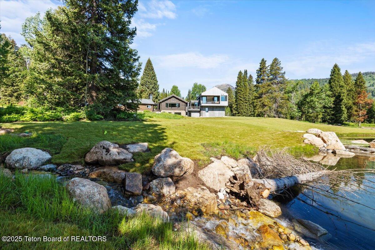 7000 West Gill Huff Road Wilson, WY 83014 - Photo 35 of 37 Year-round mountain stream