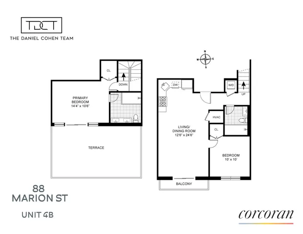 $925,000 | 88 Marion Street, Unit 4B | Bedford-Stuyvesant