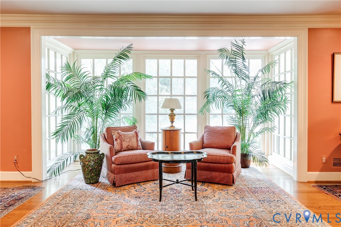 10475 Cherokee Road Richmond, VA 23235 - Photo 11 of 74 Living Room featuring extensive window-pane detail