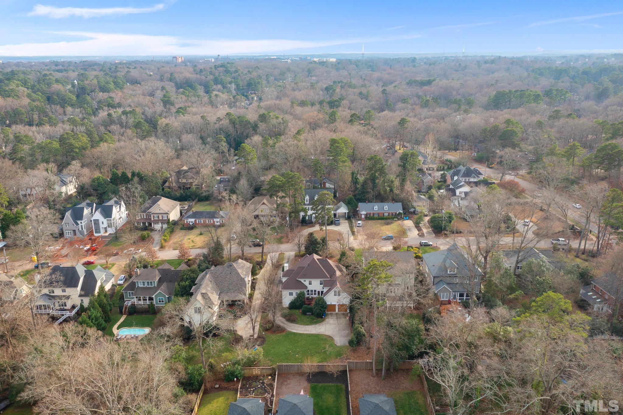 3044 Farrior Road Raleigh, NC 27607 - Photo 42 of 64 a view of outdoor space and city view