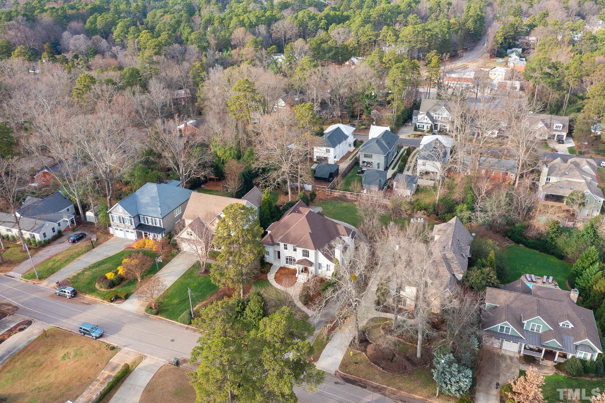 3044 Farrior Road Raleigh, NC 27607 - Photo 60 of 64 an aerial view of multiple house