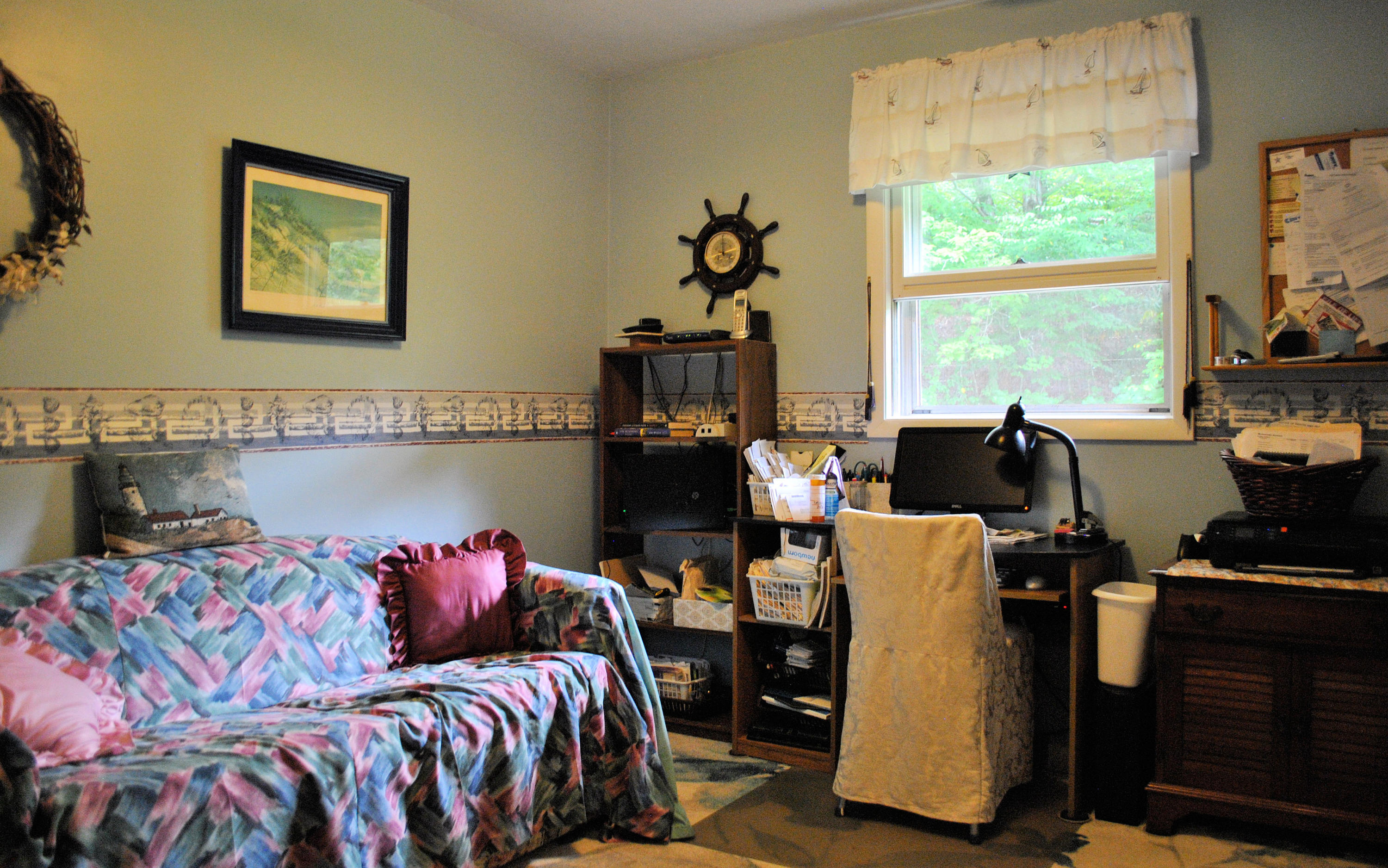 219 Berryhill Road Northwest Riner, VA 24149 - Photo 24 of 54 a bedroom with a bed and a window