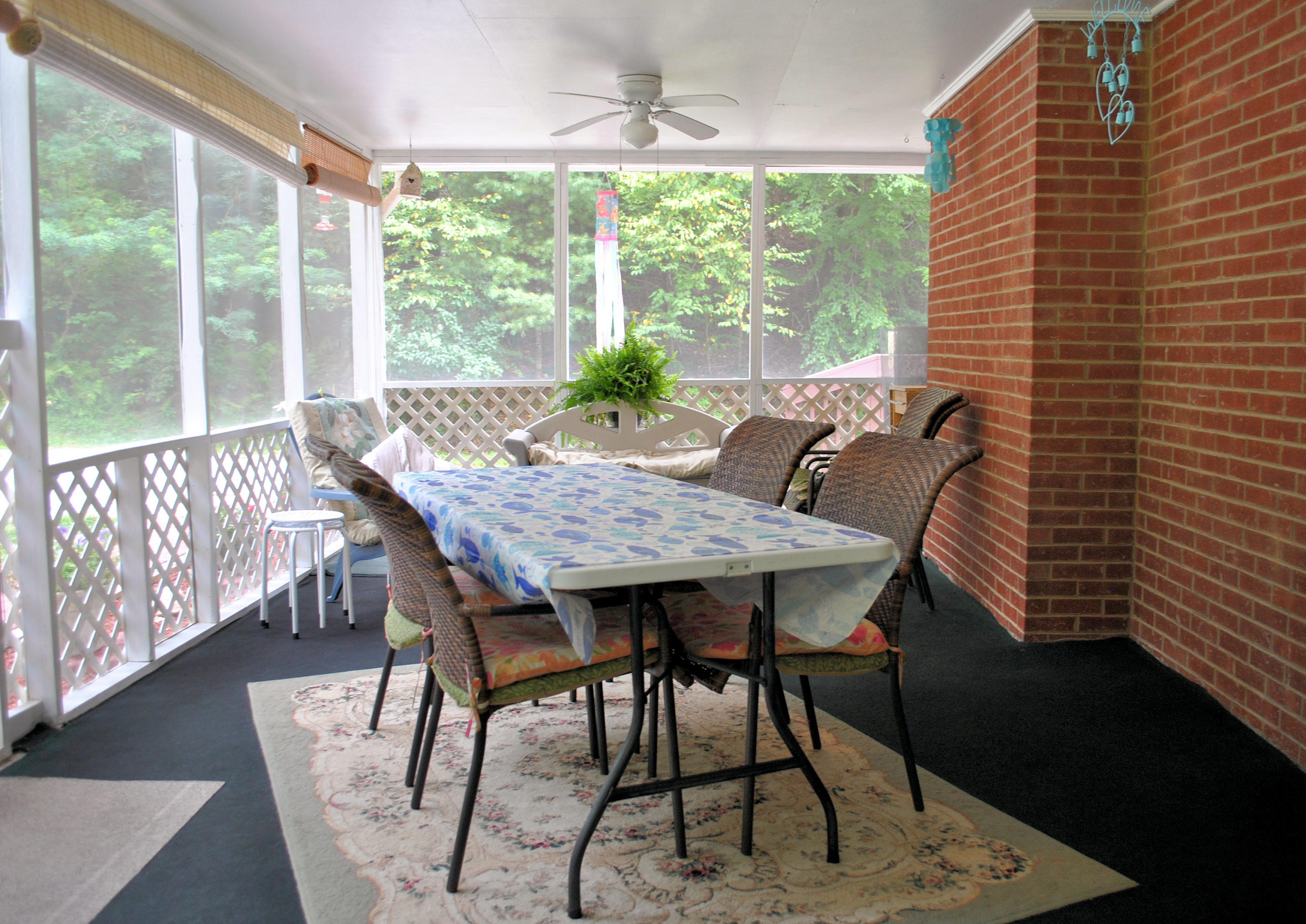 219 Berryhill Road Northwest Riner, VA 24149 - Photo 25 of 54 a view of a patio on the deck